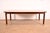 Mid-Century Modern Henredon Mid-Century Modern Hollywood Regency Chinoiserie Walnut and Burl Wood Extension Dining Table | Newly Refinished For Sale - Image 3 of 13