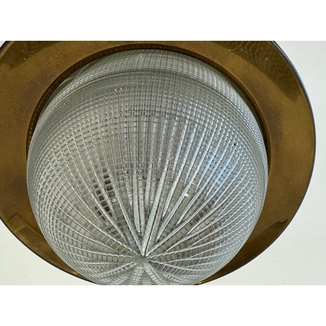 1960s Stilnovo 1960s Italian Mid Century Flush Ceiling Lamp For Sale - Image 5 of 8