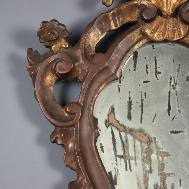 Early 20th Century Giltwood Wall Brackets, Venice, Set of 2 For Sale - Image 5 of 11