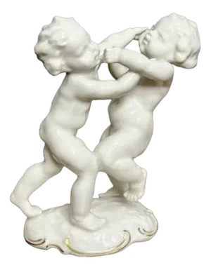 Vintage Porcelain Group by Karl Tutter, 1930