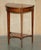 Sheraton Satinwood Demi Lune Console Tables, Set of 2 For Sale - Image 18 of 18