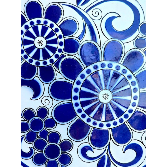 Cream 1970s Mikasa Sea Isle 12" Chop/Serving Platter For Sale - Image 8 of 9
