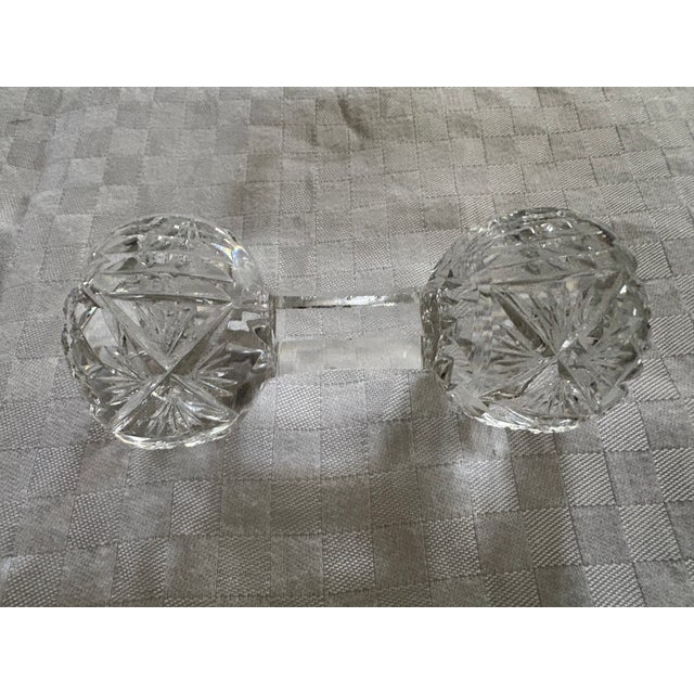 Late 19th Century Cut Crystal Master Knife Rest For Sale - Image 4 of 7