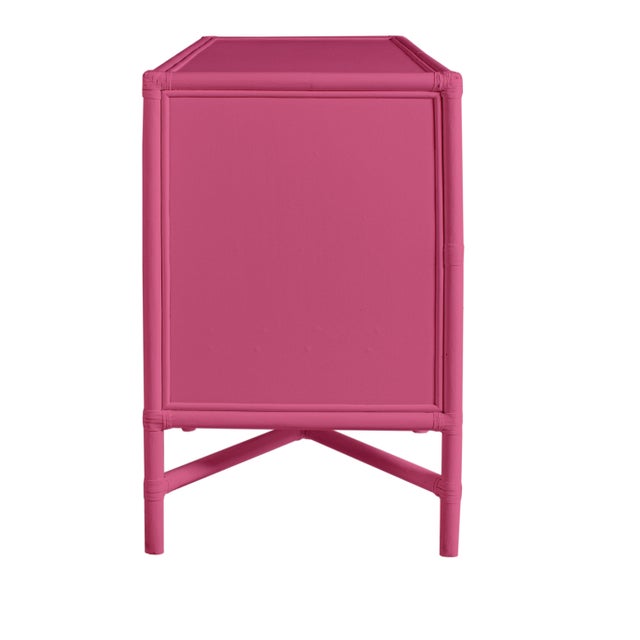 Not Yet Made - Made To Order Verona Four-Drawer Dresser in Hot Pink For Sale - Image 5 of 6
