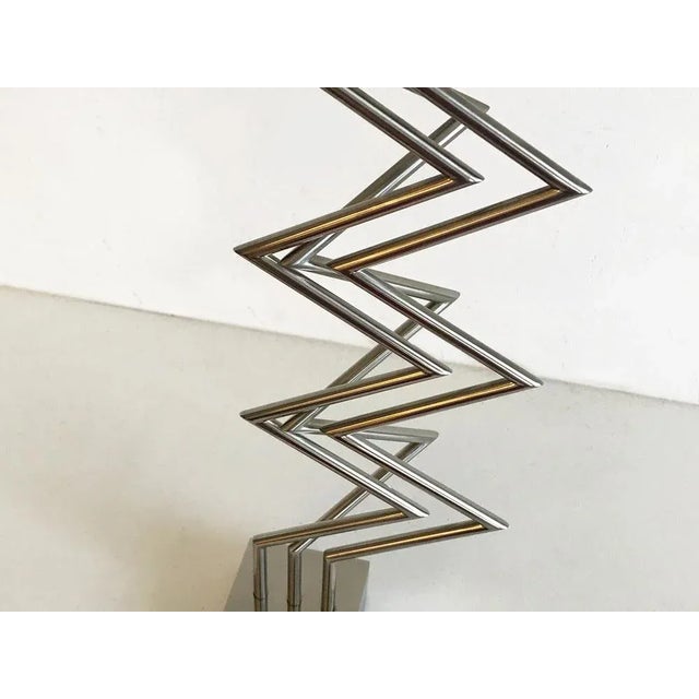 Modern Yaacov Agam, 3 X 3 Interplay Kinetic Sculpture, 1970, Silver Plated Metal For Sale - Image 3 of 12