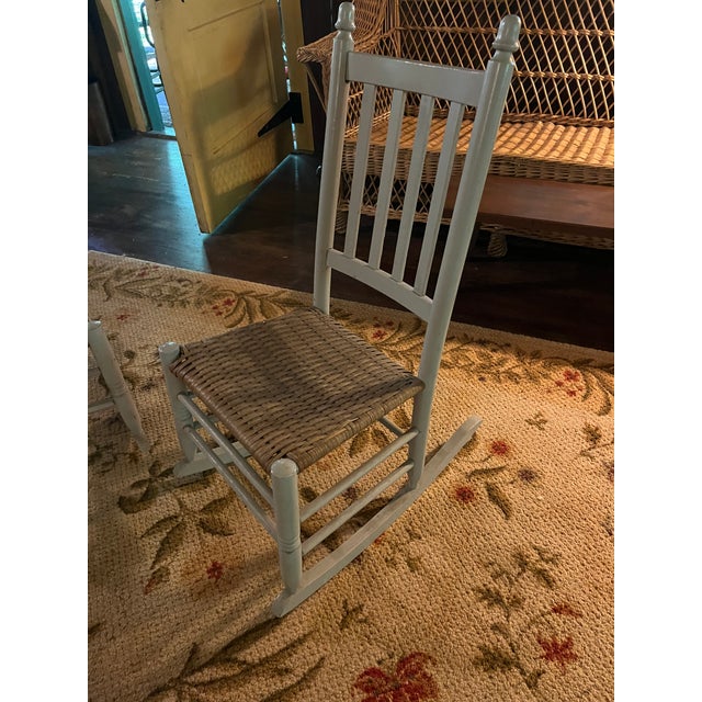 1950s Set of 4 Matching Child "Kennedy" Rockers Chairish