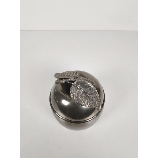 Mid-20th Century Sculptural Apple-Shaped Ice Bucket in the style of Mauro Manetti, Italy, 1970s For Sale - Image 12 of 15