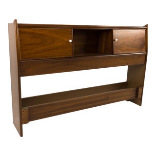 Mid-Century Modern Kipp Stewart for Drexel Full Size Headboard For Sale