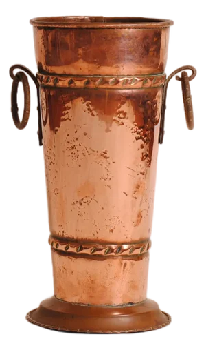 Umbrella Stand in Copper and Wrought Iron, 1890s