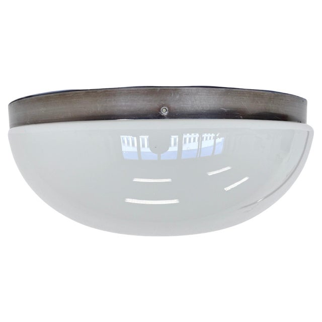 Czechoslovakia, - 1940s - Maker: Napako (engraved) - Maker of opaline glasses: Valasske Mezirici - New electricity. - US...