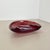 1970s Red Murano Glass Shell Bowl with Gold Dust, Italy, 1970s For Sale - Image 5 of 18
