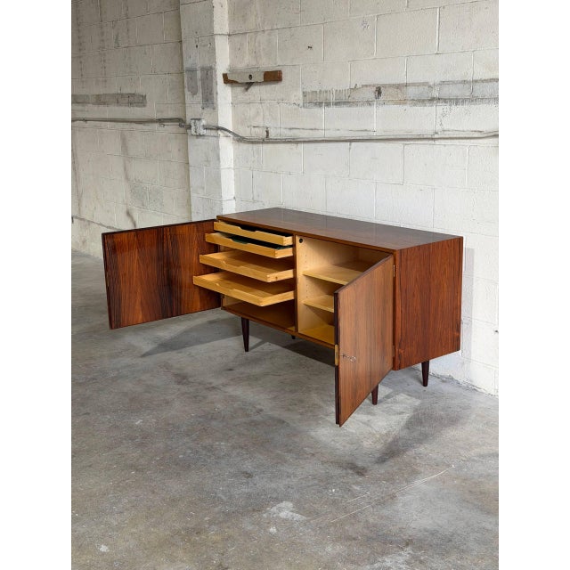 Poul Hundevad Rosewood Sideboard Credenza Storage Unit Denmark Mid-Century Modern 1960s For Sale - Image 11 of 11