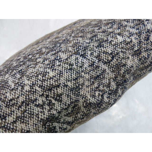 Modern Modern Double Sided Turkish Kilim Pillow For Sale - Image 3 of 5
