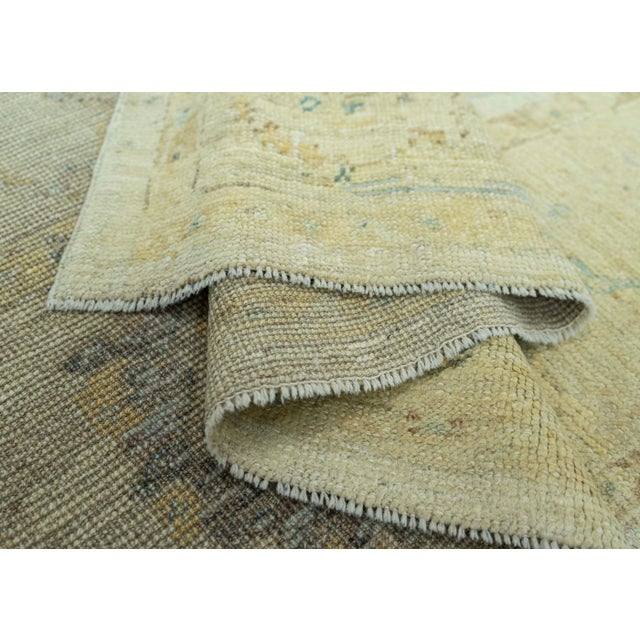 Turkish Oushak Rug 7'2" x 11'5" #19096 For Sale In Houston - Image 6 of 8
