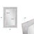 Off Grid Vanity Mirror - Gray For Sale - Image 9 of 11