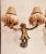 Vintage Signed Bill Huebbe Whimsical Flying Monkey Leopard Jacket Feather Shades Wall Sconce Lights Lamps- a Pair For Sale - Image 10 of 12