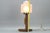 Art Deco Wooden and Frosted Glass Table Lamp with a Woodpecker, 1930s For Sale - Image 15 of 18
