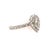 Metal Diamond Engagement Ring 14k White Gold 0.90 TCW Certified For Sale - Image 7 of 11