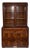 Vintage Wooden China Cabinet / Display Hutch For Sale