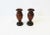 Wood 19th Century English Turned Walnut Urn Wood Spill Vases - A Pair For Sale - Image 7 of 12