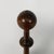 Italian Round Doorstop in Turned Wood, 1930s For Sale - Image 3 of 12