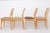 Vintage German Dining Chairs in Beech Wood, Set of 4 For Sale - Image 3 of 9