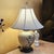 Vintage Heyward House Chinoiserie Floral Ceramic Ginger Jar Table Lamp For Sale - Image 14 of 18