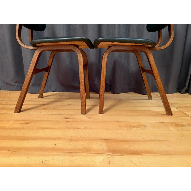 Chairs in the style of Borge Mogensen, Denmark, 1960s, Set of 2 For Sale - Image 9 of 12