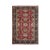 2010s Red and Black, Karajeh Design, Organic Wool, Hand Knotted, Oriental Rug For Sale - Image 9 of 9