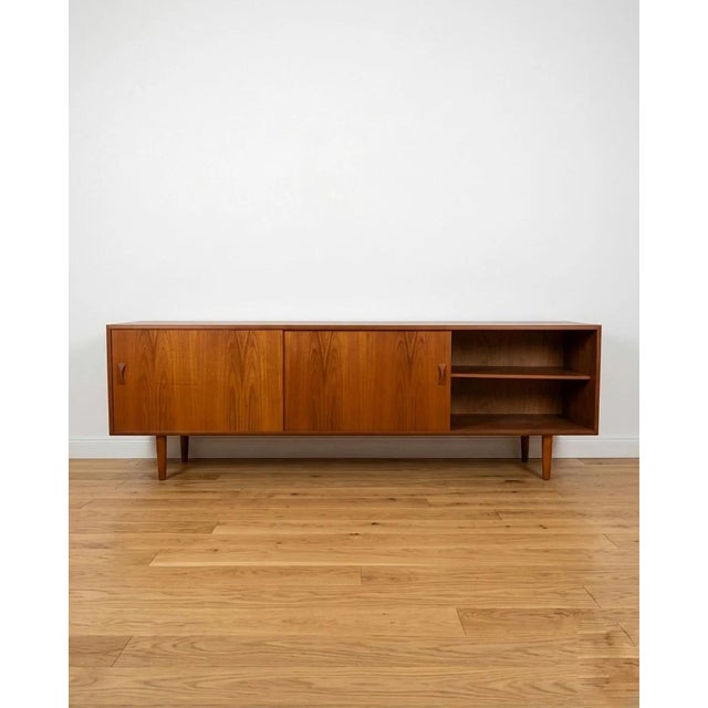 Vintage Danish Sideboard in Teak, 1960s For Sale - Image 6 of 7