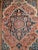Vintage Persian Farahan Sarouk Rug, Handwoven Floral Pattern, Rust Red & Blue, 5’ X 7’ For Sale - Image 4 of 10