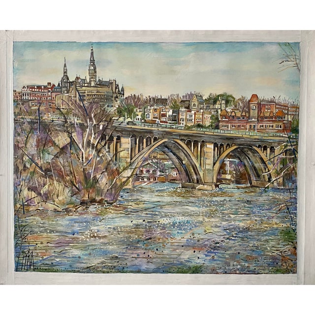 I started this painting 2013 and it went through a lot of changes and size adjustment .Now 2025 I am satisfied with a...