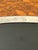 Silver Vintage 1960’s Crescent Silverplate & Micarta 15” Round Footed Gallery Bar Tray For Sale - Image 8 of 8