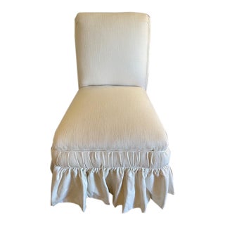 Late 19th Century Vintage Slipper Chair For Sale