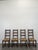 Rustic Oak Chairs with Straw Seats, Set of 4, in Very Good conditions.
