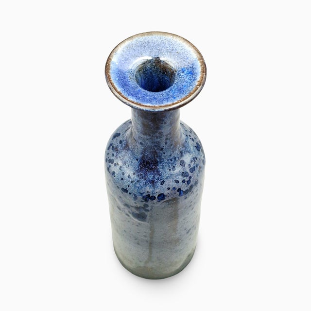 German Ceramic Vase by Gerhard Liebenthron, 1967 For Sale - Image 12 of 17