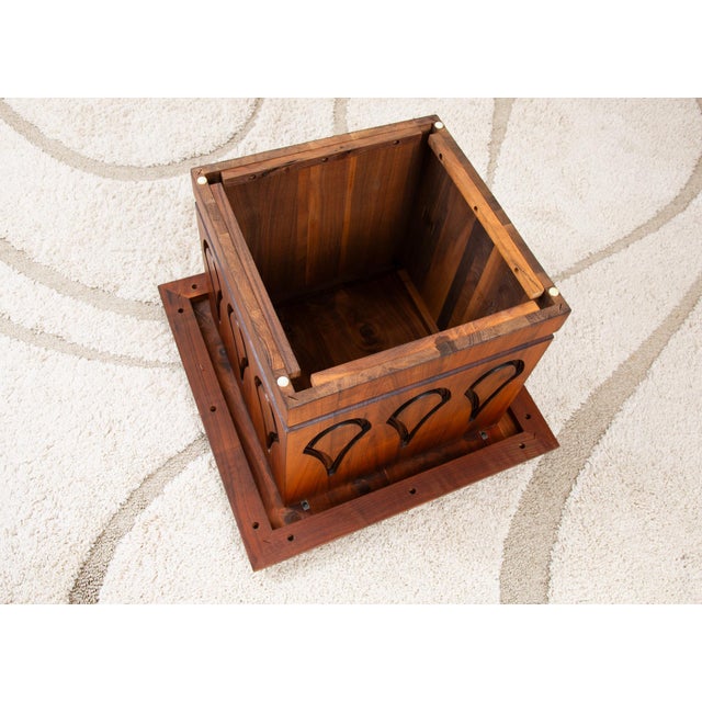 Mid 20th Century Vintage Brutalist Accent Table For Sale - Image 5 of 7