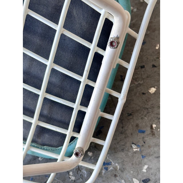 Pair of Vintage “Baby” Wire Child Chairs Attributed to Harry Bertoiaor for Knoll For Sale - Image 9 of 14