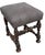 Antique 17c William & Mary Walnut Ottoman Footstool For Sale - Image 4 of 5