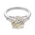 Contemporary 1950s Mid Century Gia 2.56 Carat Old European Cut Diamond Platinum Engagement Ring, Size 3.5 For Sale - Image 3 of 8
