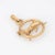 Finely detailed vintage horse charm crafted in 14k yellow gold. The sweet charm features a trotting horse set within a...