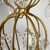 Early 20th Century Italian Glass Drop Chandelier with Brass Structure, 1900s For Sale - Image 18 of 18