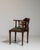 Red 19th Century France Victorian Red Wood Armchair For Sale - Image 8 of 10