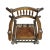 Tribal Vintage Malenka African Chief Chair For Sale - Image 3 of 7