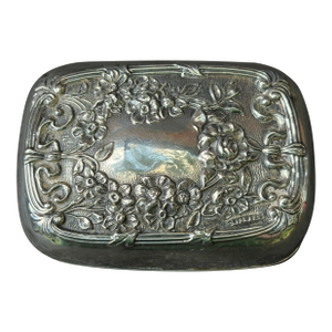 Antique Sterling Silver Repousse