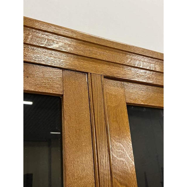 Brown Art Deco Display Cabinets, Set of 2 For Sale - Image 8 of 18