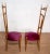 Set of Italian Chiavari Chairs with High Backs, 1950s For Sale - Image 4 of 8