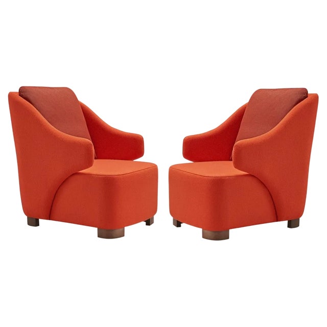 Set of Vectes of Armchairs by Pepe Albergues For Sale