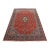 Sarouk Rug 9'10'' X 12'9'' Red Wool Vintage Traditional Hand-Knotted Carpet For Sale
