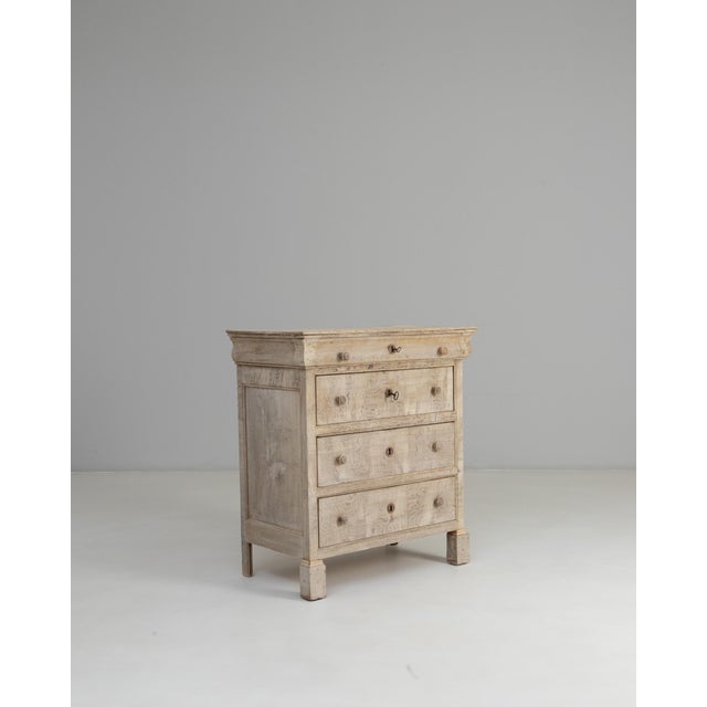 1880s French Gustavian Oak Chest of Drawers For Sale In Greensboro - Image 6 of 18